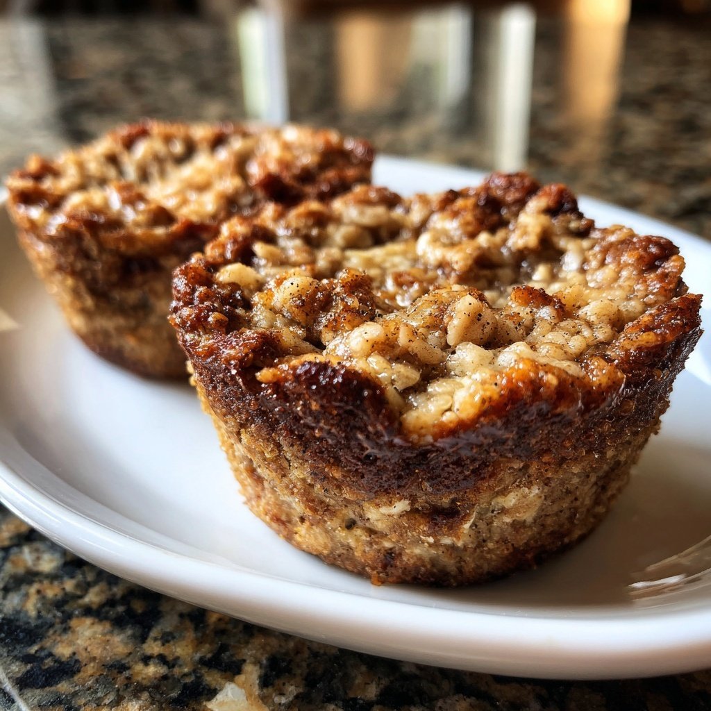 Cinnamon Banana Breakfast Cups