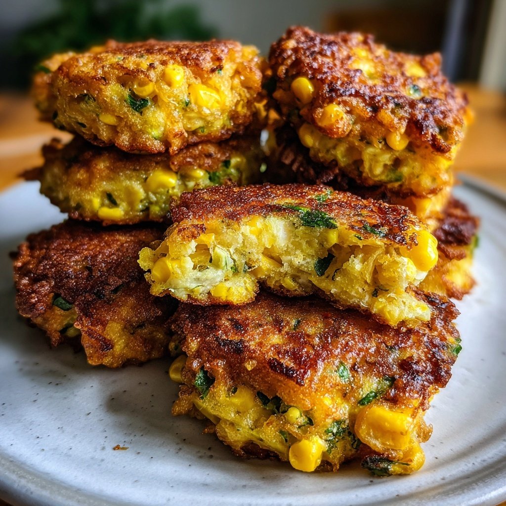 Jamaican Sweet Corn Fritters