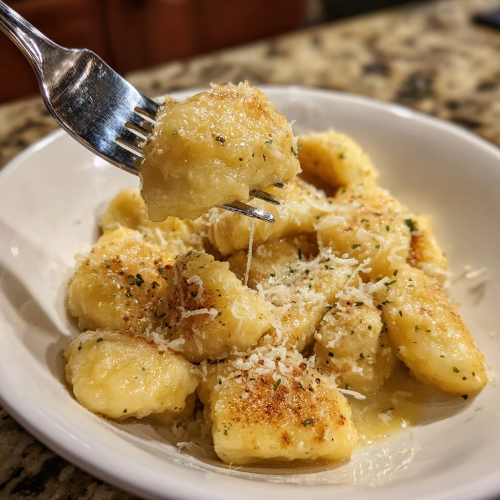 Romantic Lemon Parmesan Gnocchi