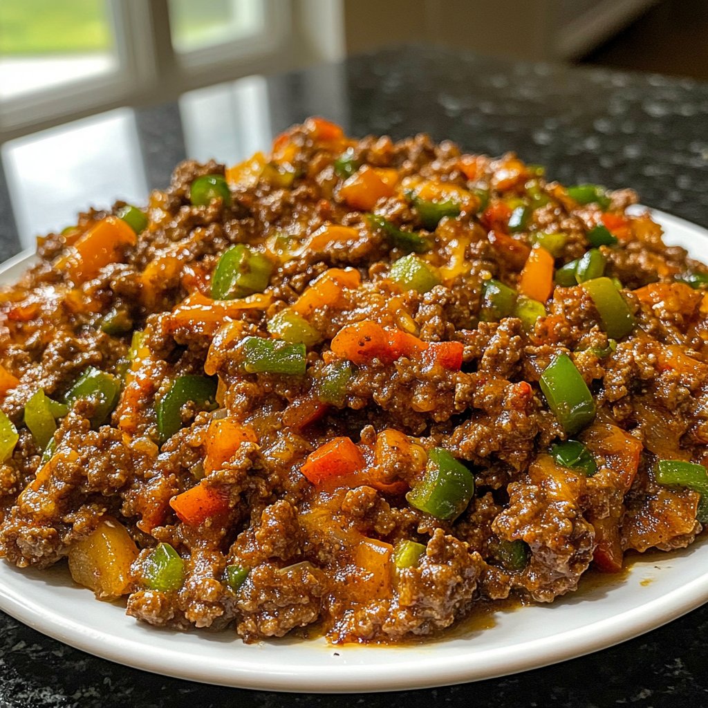 Ground Beef Skillet Spicy