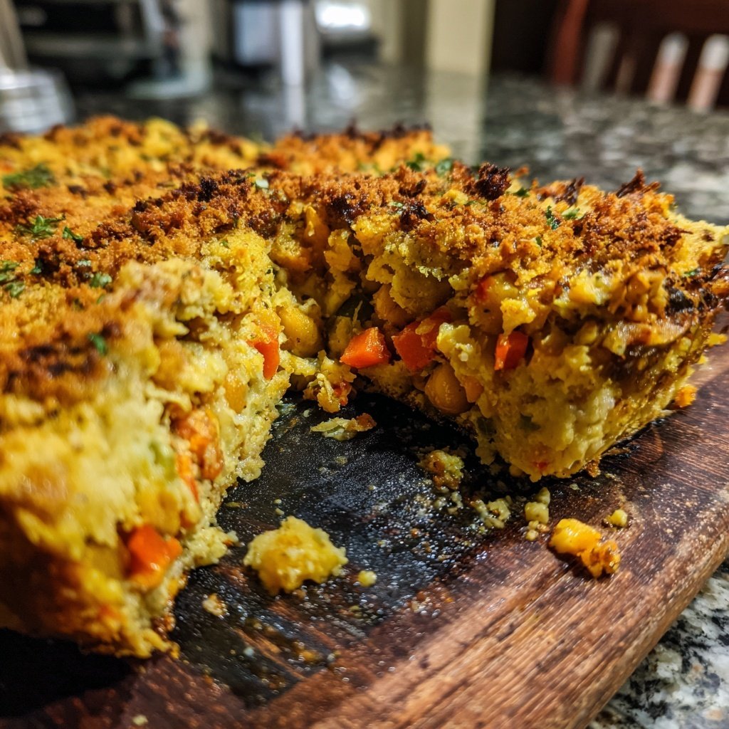 Baked Veggie Chickpea Bake