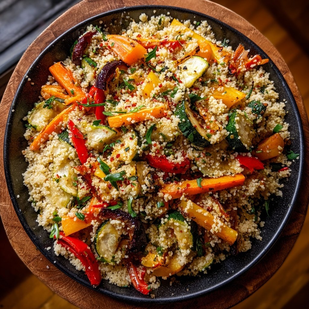 Herb Roasted Vegetable Couscous