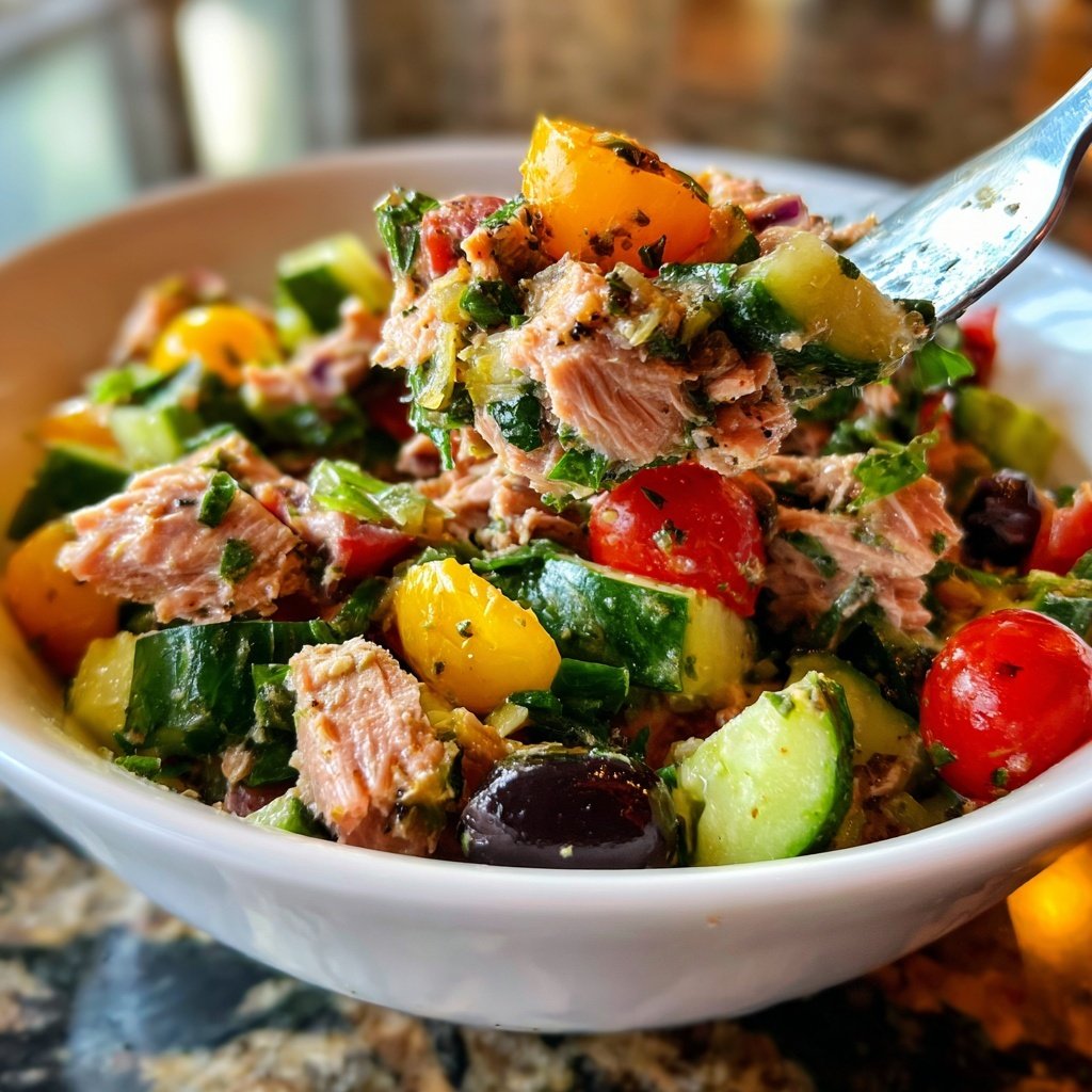 Mediterranean Tuna Salad