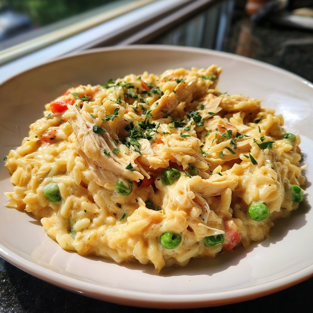 Creamy One Pot Chicken Rice