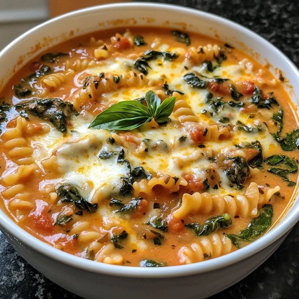Creamy Lasagna Soup