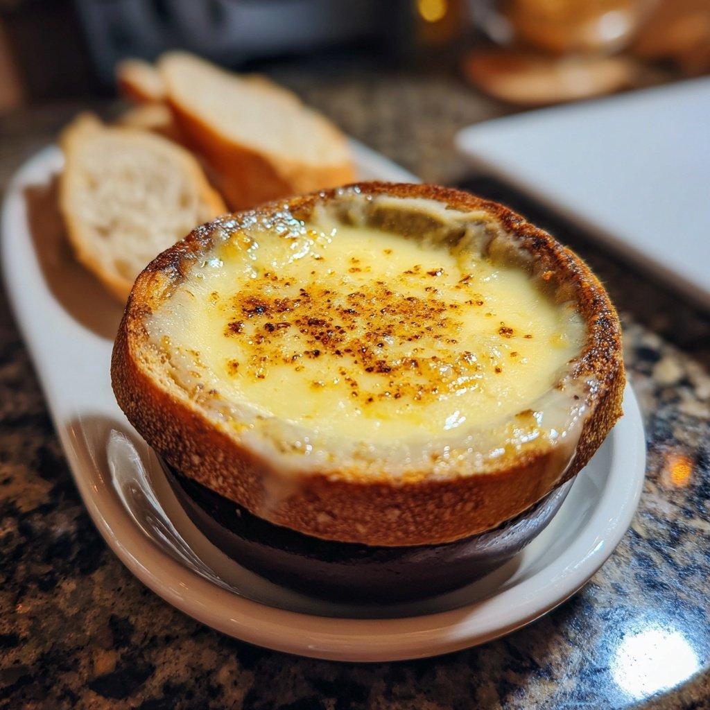 Fondue with Swiss Cheese and Nutmeg