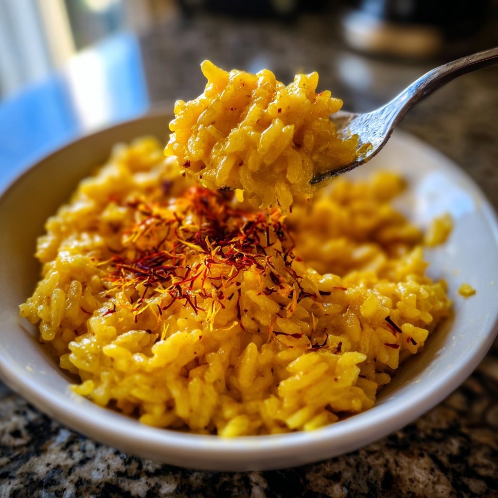 Saffron Risotto for Special Occasions