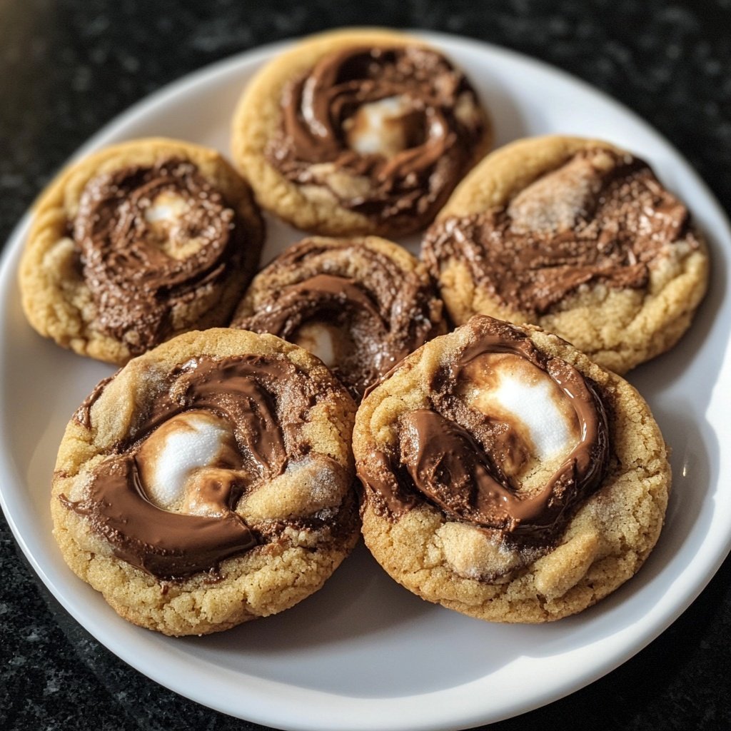 Chocolate Marshmallow Swirl Cookies Recipe for a Sweet Treat